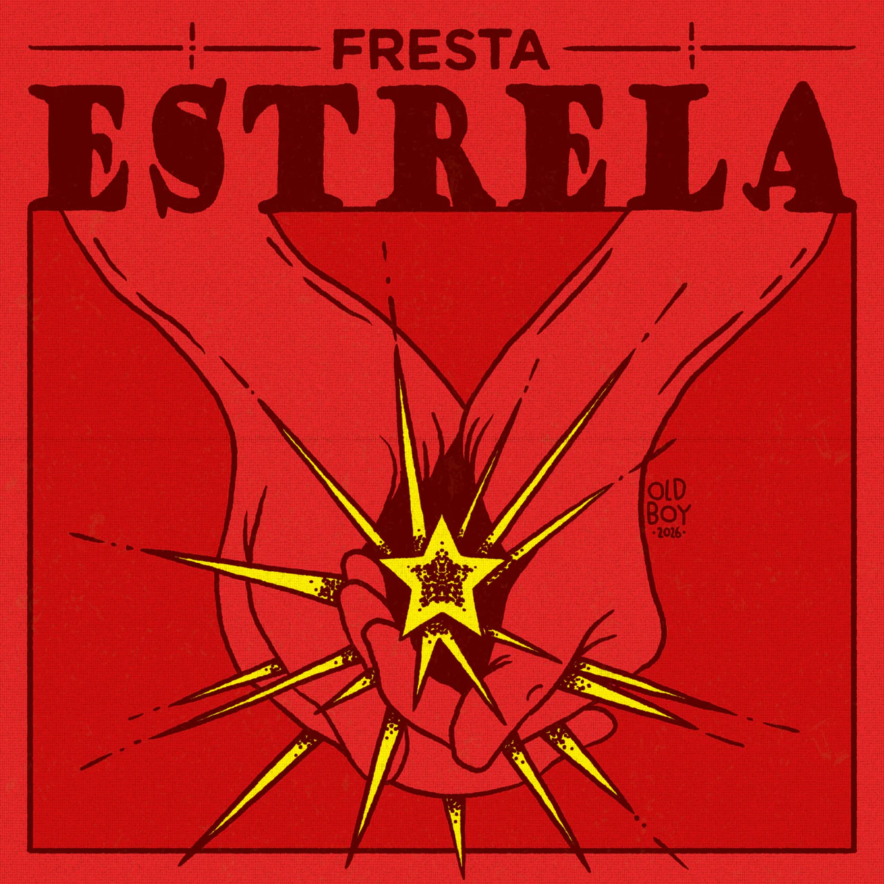 Capa do single Estrela, da Fresta.